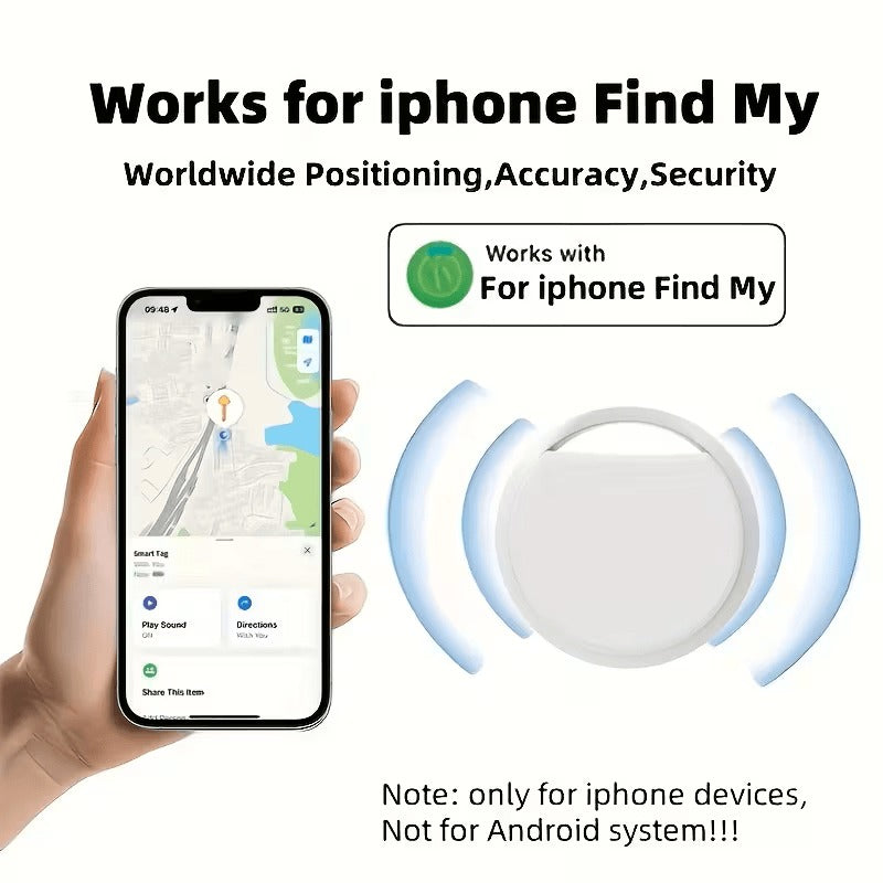 Anti-Lost Smart Tracker – Global Locator Tag for Pets, Kids & Personal Items